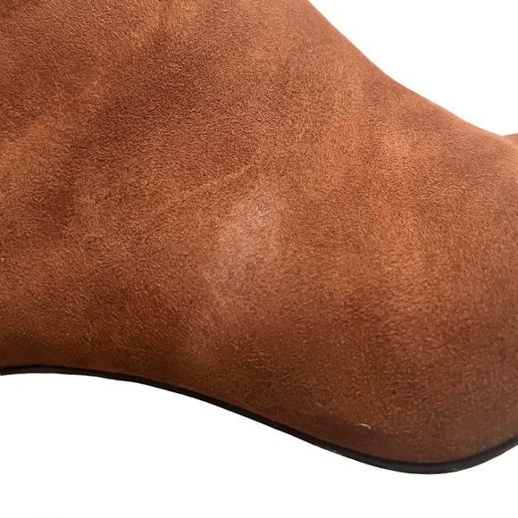 H&M Size 8 Brown Suede 3.5” Boots - Picture 2 of 6